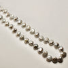 Wabi Sabi Medium Grey Baroque Pearl Necklace